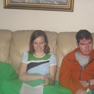 Alex with Anna