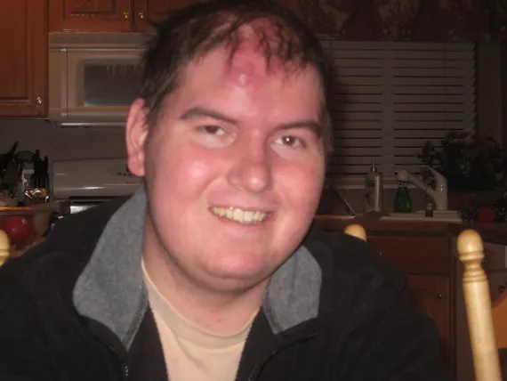 Alex smiling